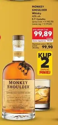 Kaufland Whisky Monkey Shoulder oferta