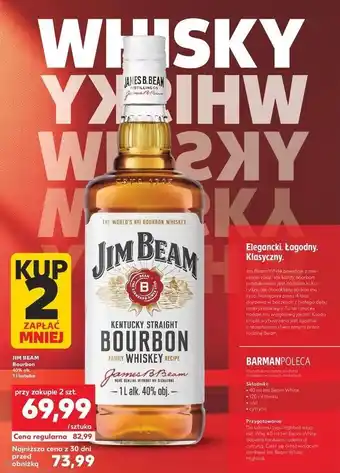 Kaufland Bourbon Jim Beam oferta