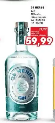 Kaufland Gin 24 Herbs Botanic oferta