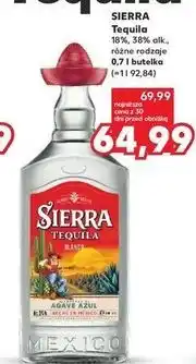 Kaufland Tequila Sierra Silver oferta