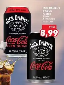 Kaufland Drink Jack Daniel's & Cola oferta