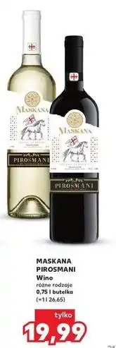 Kaufland Wino Maskana Pirosmani oferta