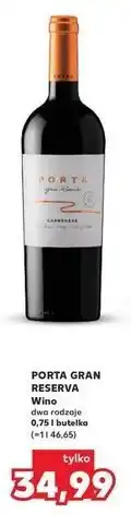 Kaufland Wino Porta Gran Reserva oferta