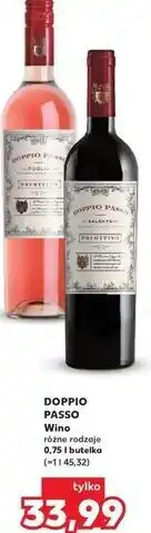 Kaufland Wino Doppio Passo Primitivo oferta