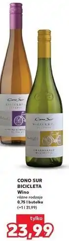 Kaufland Wino Cono Sur Bicicleta Gewurztraminer oferta