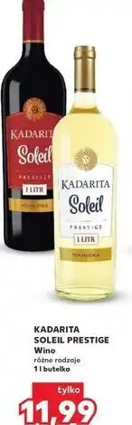 Kaufland Wino Kadarka Soleil Prestige White oferta