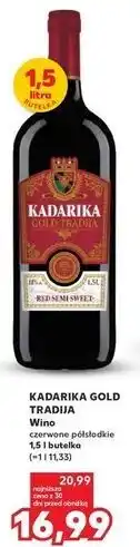 Kaufland Wino Kadarika Gold Tradija oferta