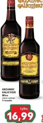 Kaufland Wino Grzaniec Galicyjski oferta