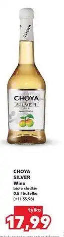 Kaufland Wino Choya Silver oferta