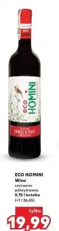 Kaufland Wino Eco Homini Garnacha oferta