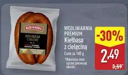 ALDI Kiełbasa z cielęciną Wędliniarnia Premium oferta