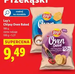 Lidl Chipsy Lay's Chipsy Oven Baked 180g oferta