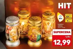 Kaufland Lampion szklany 36h oferta