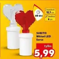 Kaufland Wkład led 60 dni Subito oferta