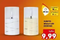 Kaufland Wkład led d50h100 Subito oferta