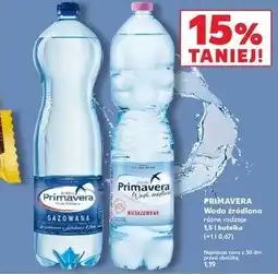 Kaufland Woda niegazowana Primavera oferta