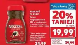 Kaufland Kawa Nescafe Classic oferta