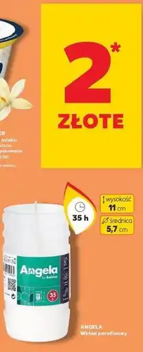 Kaufland Wkład parafinowy 35 h Angela oferta