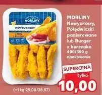 Kaufland Chicken burger z kurczaka Morliny oferta