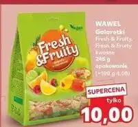 Kaufland Galaretki kwaśne Wawel Fresh & Fruity oferta