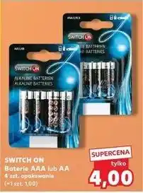 Kaufland Baterie alkaiczne aaa Switch On oferta
