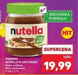 Kaufland Krem czekoladowo-orzechowy wegański Nutella oferta