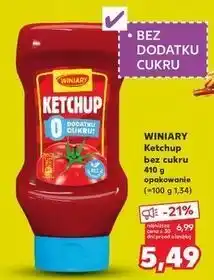 Kaufland Ketchup bez dodatku cukru Winiary oferta