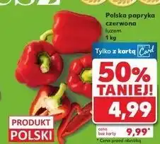 Kaufland Papryka czerwona polska oferta