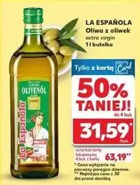 Kaufland Oliwa extra virgin La Espanola oferta