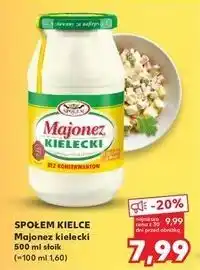 Kaufland Majonez kielecki Społem Kielce oferta