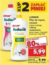 Kaufland Płyn do mycia naczyń cytrynowy Ludwik oferta