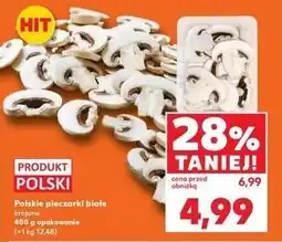 Kaufland Pieczarki krojone polskie oferta