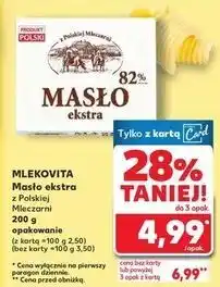 Kaufland Masło z polskiej mleczarni Mlekovita oferta