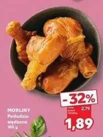 Kaufland Podudzia wędzone z kurczaka Morliny oferta