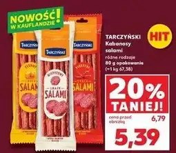 Kaufland Kabanowy salami pepperoni Tarczyński oferta