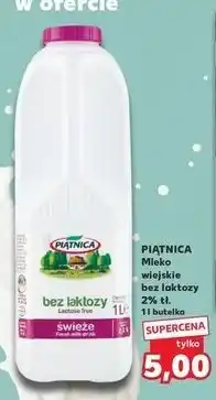 Kaufland Mleko wiejskie bez laktozy 2% Piątnica oferta