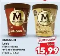 Kaufland Lód gold caramel billionaire Algida Magnum Double oferta