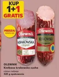 Kaufland Kiełbasa krakowska sucha staropolska Olewnik oferta