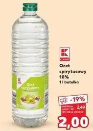 Kaufland Ocet spirytusowy K-Classic oferta