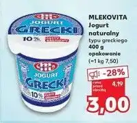Kaufland Jogurt typu greckiego Mlekovita oferta