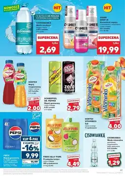 Kaufland Koncentrat napoju witaminy i minerały Oshee Drop In oferta