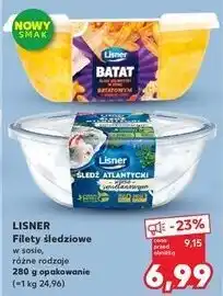 Kaufland Śledź atlantycki w sosie batatowym z imbirem i chilli Lisner oferta