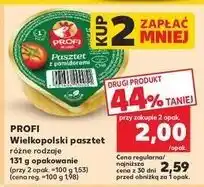 Kaufland Pasztet z drobiem i pomidorami Profi Wielkopolski oferta