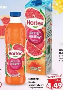 Kaufland Nektar grejpfrut rubinowy Hortex oferta