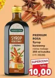 Kaufland Syrop korzenny z miodem Premium Rosa oferta