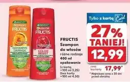 Kaufland Szampon wzmacniający do włosów farbowanych i z pasemkami Garnier Fructis Color Resist oferta