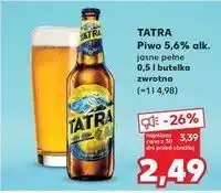 Kaufland Piwo Tatra Jasne Pełne oferta