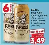 Kaufland Piwo Kozel Bily Lehky oferta
