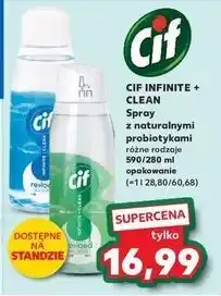 Kaufland Spray do czyszczenia lawenda + eukaliptus Cif oferta
