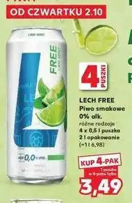 Kaufland Piwo Lech Free Limonka Z Miętą oferta